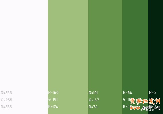 最舒服的顏色搭配值，很有用哦，特別是做設(shè)計(jì)的??！